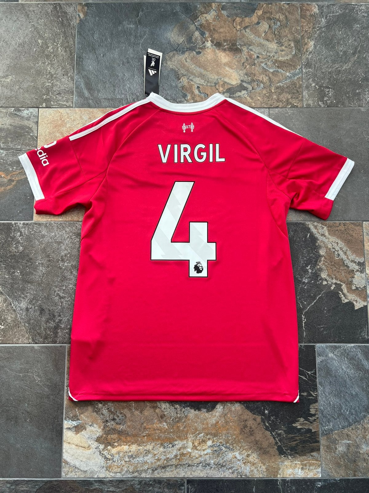 Virgil van Dijk Liverpool, Maat M, Ophalen of Verzenden, Nieuw, Shirt