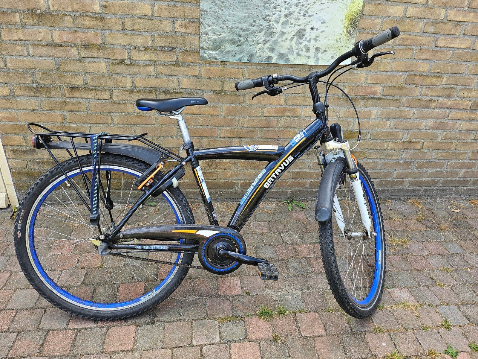 Batavus Fox 26 inch kinderfiets, Fietsen en Brommers, Ophalen, Terugtraprem, Gebruikt, Versnellingen