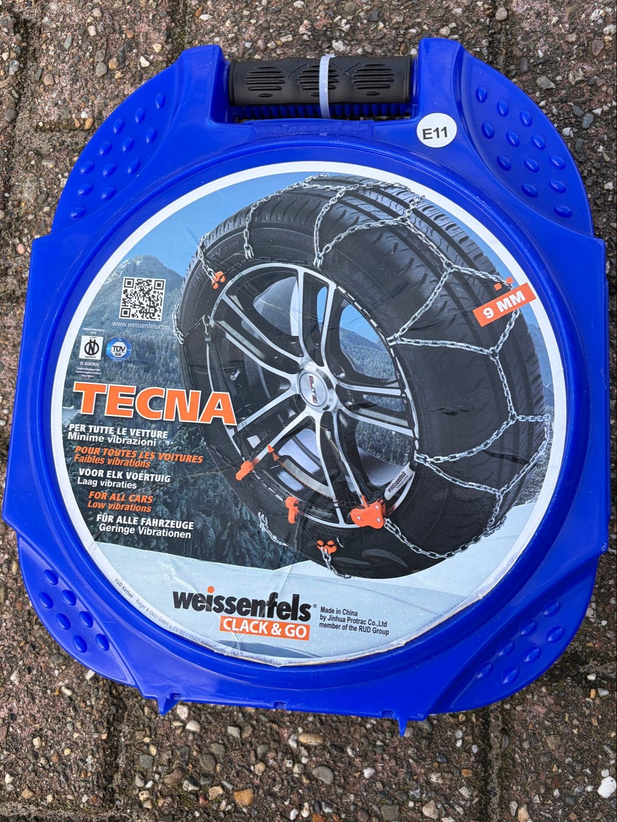 Nieuwe Weissenfels Tecna sneeuwkettingen (nooit gebruikt), Ophalen, Nieuw
