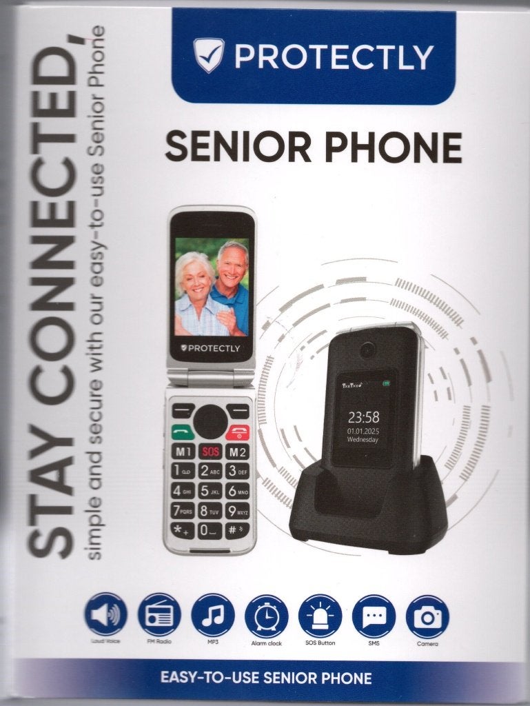 PROTICTLY Senior Phone telefoon, Ophalen of Verzenden, Zo goed als nieuw
