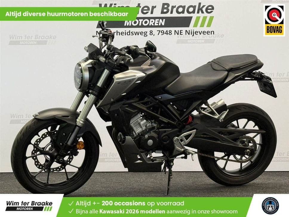 Honda CB 125 R ABS (bj 2019) 15,971 km, Motoren, HONDA, Bedrijf, Onbekend, 125 cc