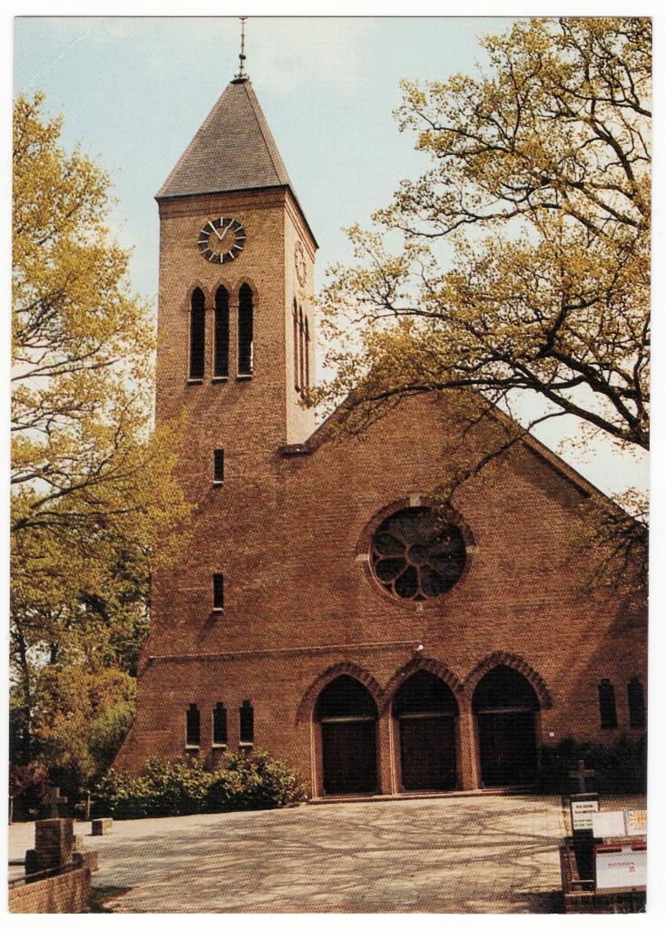 B2681 Erica, rk kerk, Verzamelen, Ansichtkaarten | Nederland, Gelopen, Drenthe, 1960 tot 1980, Ophalen of Verzenden