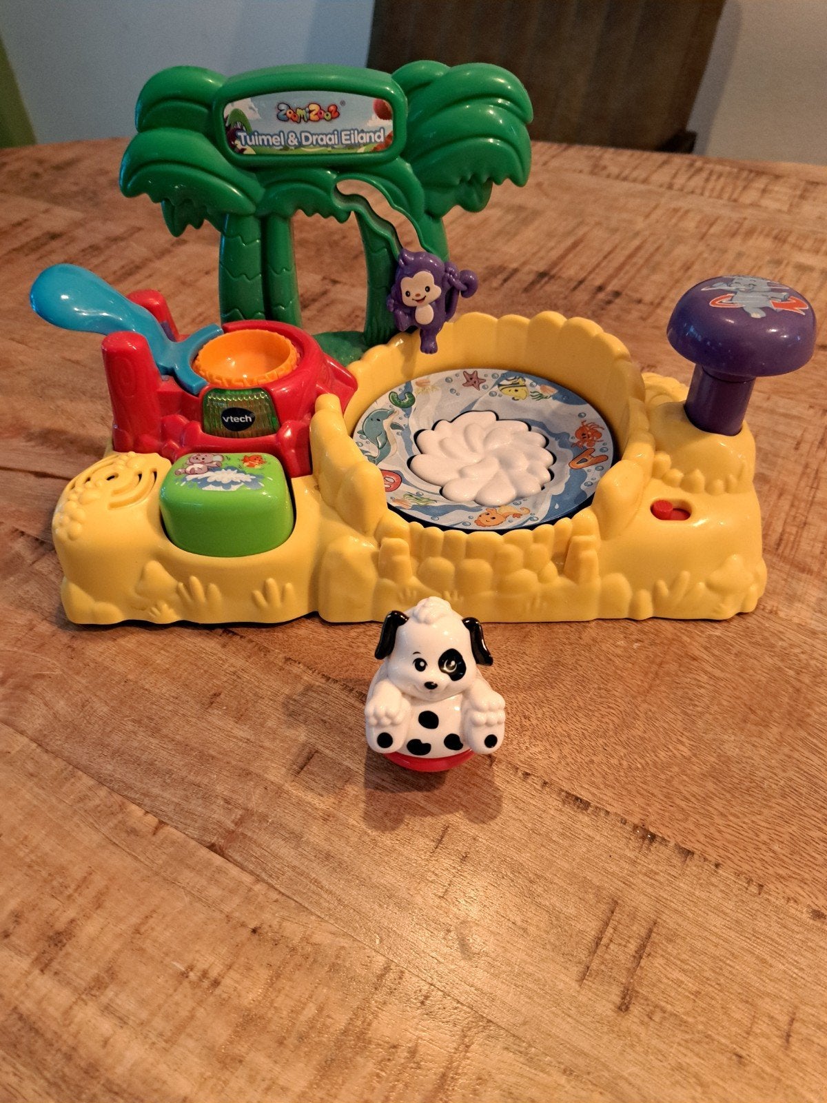 VTech Zoef Zoef Dieren Tuimel & Draai Eiland, Ophalen of Verzenden, Overige typen