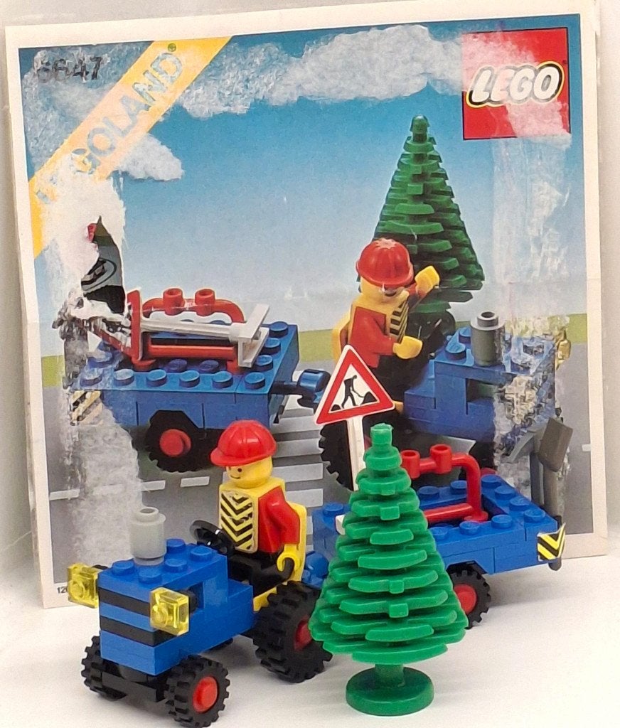 LEGO LEGOLAND 6647 Tractor "werk in uitvoering", Gebruikt, Lego, Ophalen of Verzenden, LEGOLAND