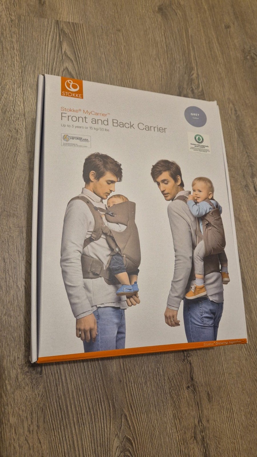 Stokke MyCarrier Front and Back Draagzak - Grijs, Ophalen, Nieuw
