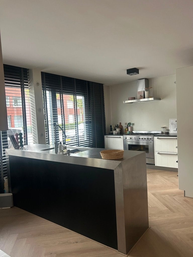 Complete keuken incl. apparatuur te koop, Ophalen, Gebruikt, U-keuken, Wit