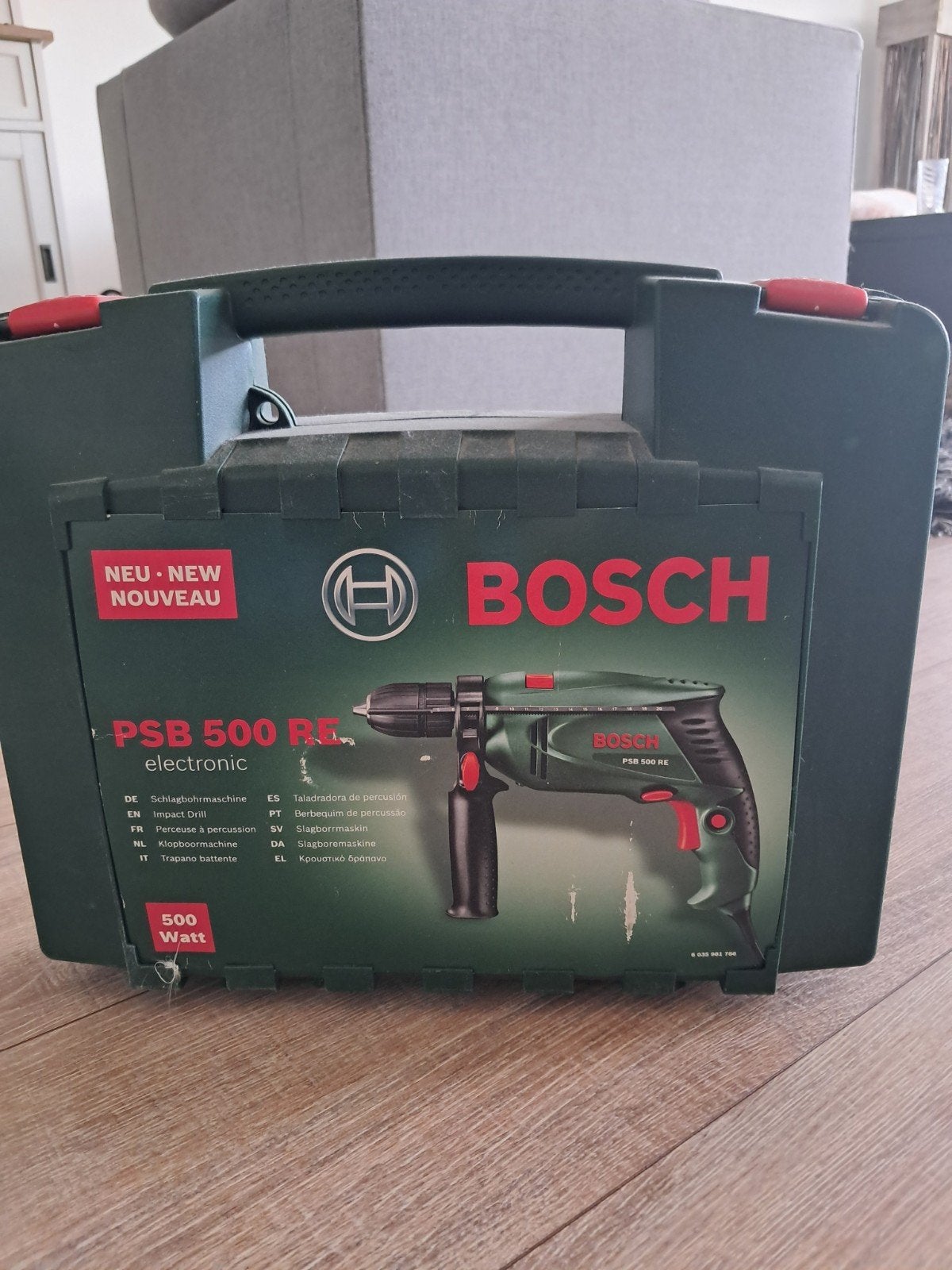 Bosch PSB 500 RE Klopboormachine met accessoires, Doe-het-zelf en Verbouw, Gereedschap | Boormachines, Boormachine, Ophalen of Verzenden