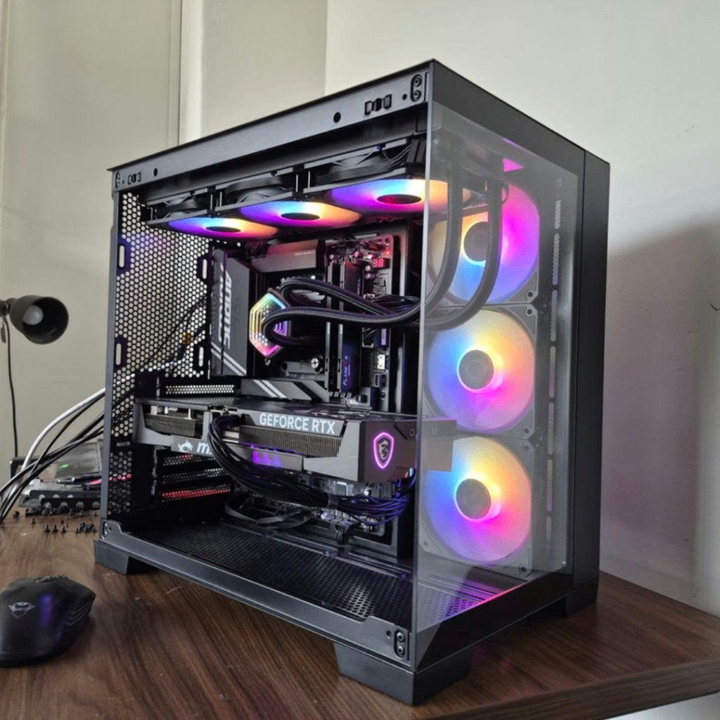 Gaming PC // RTX 5070 ti & AMD 9 9900X3D, 7604 HM, 32 GB, DTGParts.Business@gmail.com, Zelf gebouwde pc