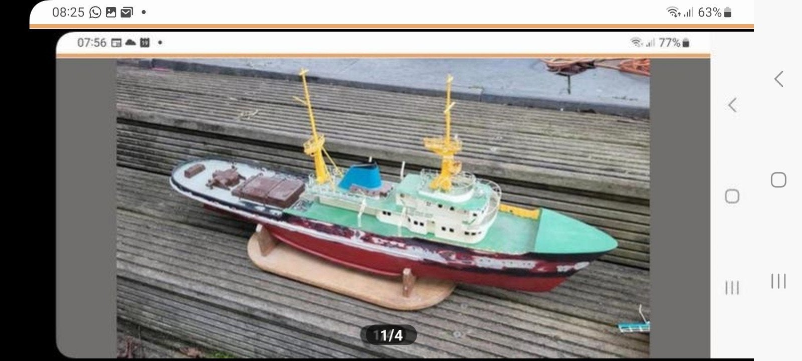 Zwarte zee opknapper, Verzenden, Gebruikt
