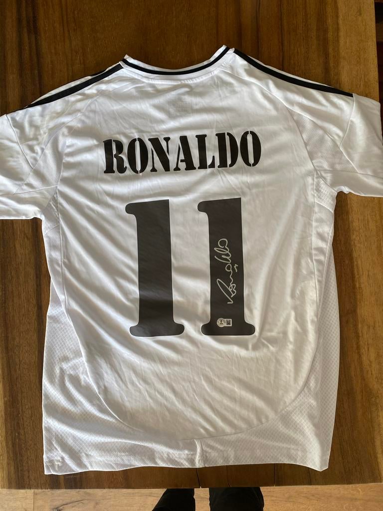 Gesigneerd Real Madrid shirt Ronaldo R9 - Beckett Hologram, Verzamelen, Sportartikelen en Voetbal, Ophalen of Verzenden, Nieuw
