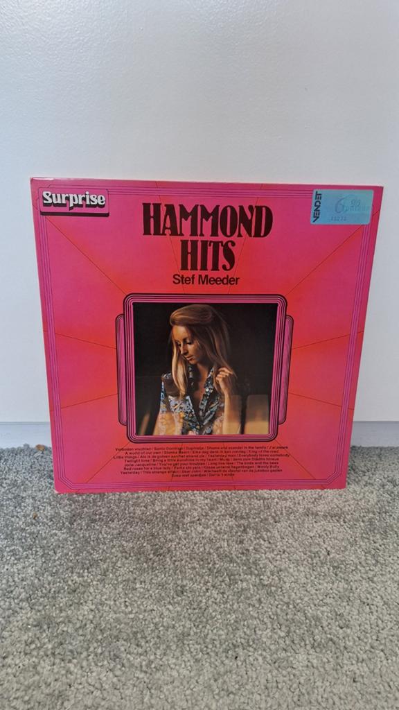 Stef Meeder - Hammond Hits LP (Surprise), Cd's en Dvd's, Vinyl | Pop, Gebruikt, 12 inch, Ophalen of Verzenden