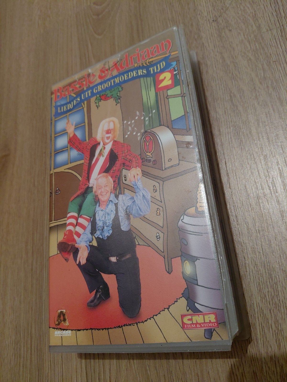 Bassie en Adriaan: Liedjes uit Grootmoeders Tijd deel 2 vhs., Ophalen of Verzenden, Gebruikt, Kinderprogramma of -film, VHS