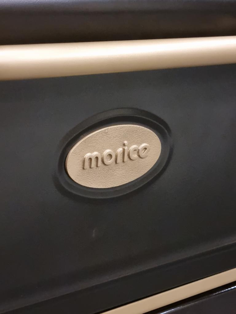 Luxe Fornuis Morice 130cm Mokka + Messing 5 pits GASOVEN, Witgoed en Apparatuur, Fornuizen, Niet ingevuld, Hete lucht, 60 cm of meer