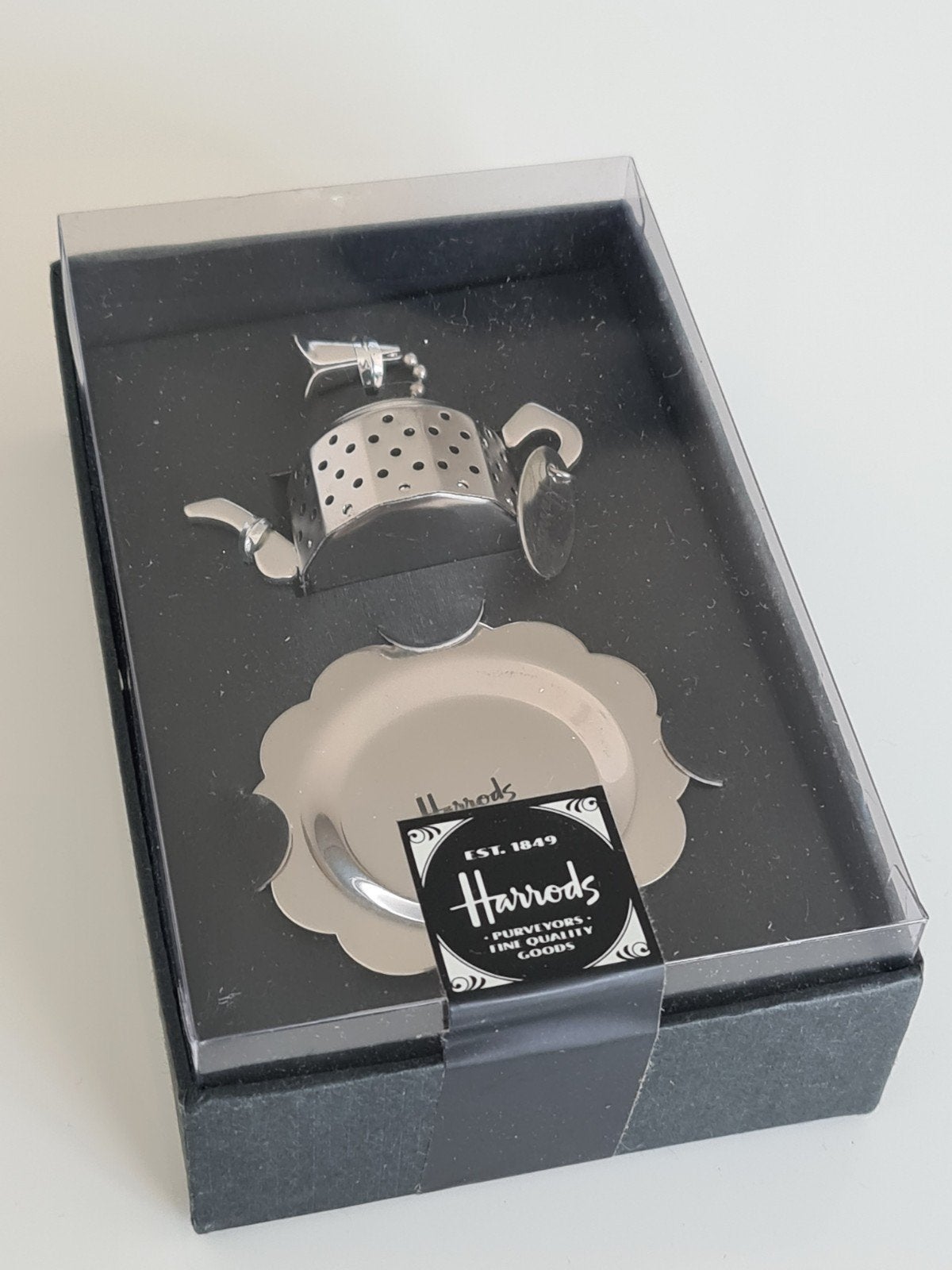 Harrods Silver Plated Tea Strainer – Ongeopend in doos, Ophalen of Verzenden, Nieuw