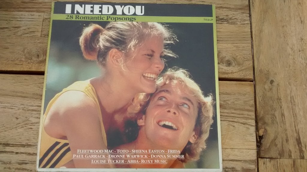2 LP - I need you - 28 Romantic Popsongs, Ophalen of Verzenden, Zo goed als nieuw, Pop, LP