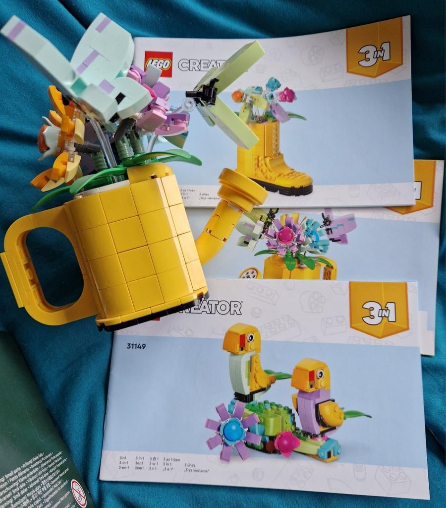 LEGO Creator 3in1 Bloemen en meer!, Ophalen of Verzenden, Zo goed als nieuw, Complete set, Lego