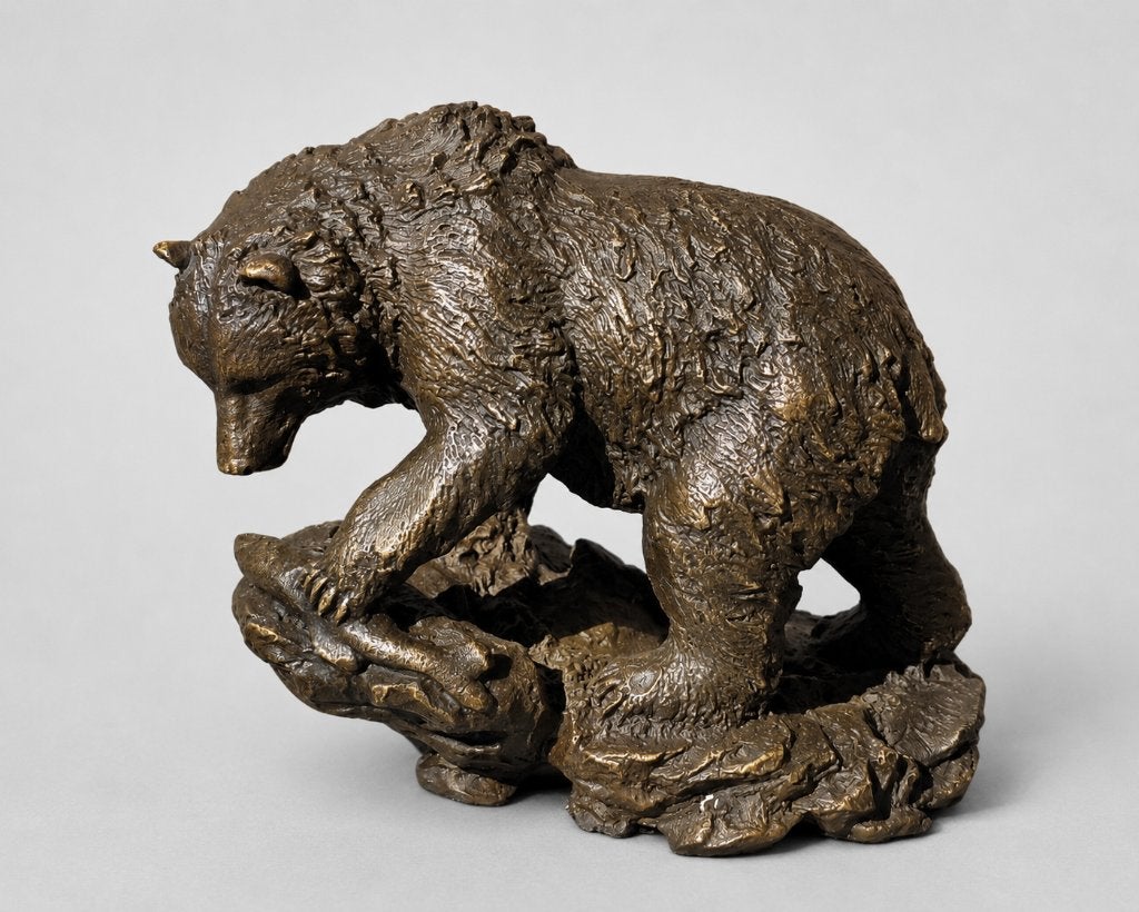 GRIZZLY BEER, Verzamelen, Dierenverzamelingen, Ophalen of Verzenden, Wild dier, Beeldje of Figuurtje