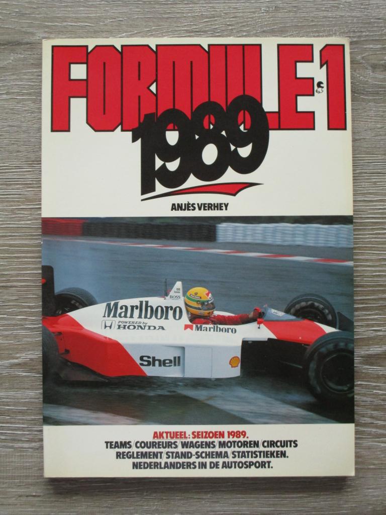 Formule 1 1989 - Anjes Verhey, Ophalen of Verzenden, Gelezen, Watersport en Hengelsport