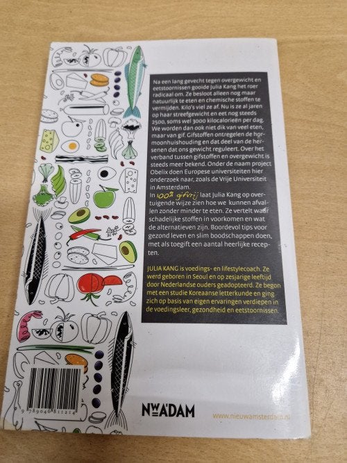 boek 100% gifvrij julia kang, Boeken, Ophalen of Verzenden