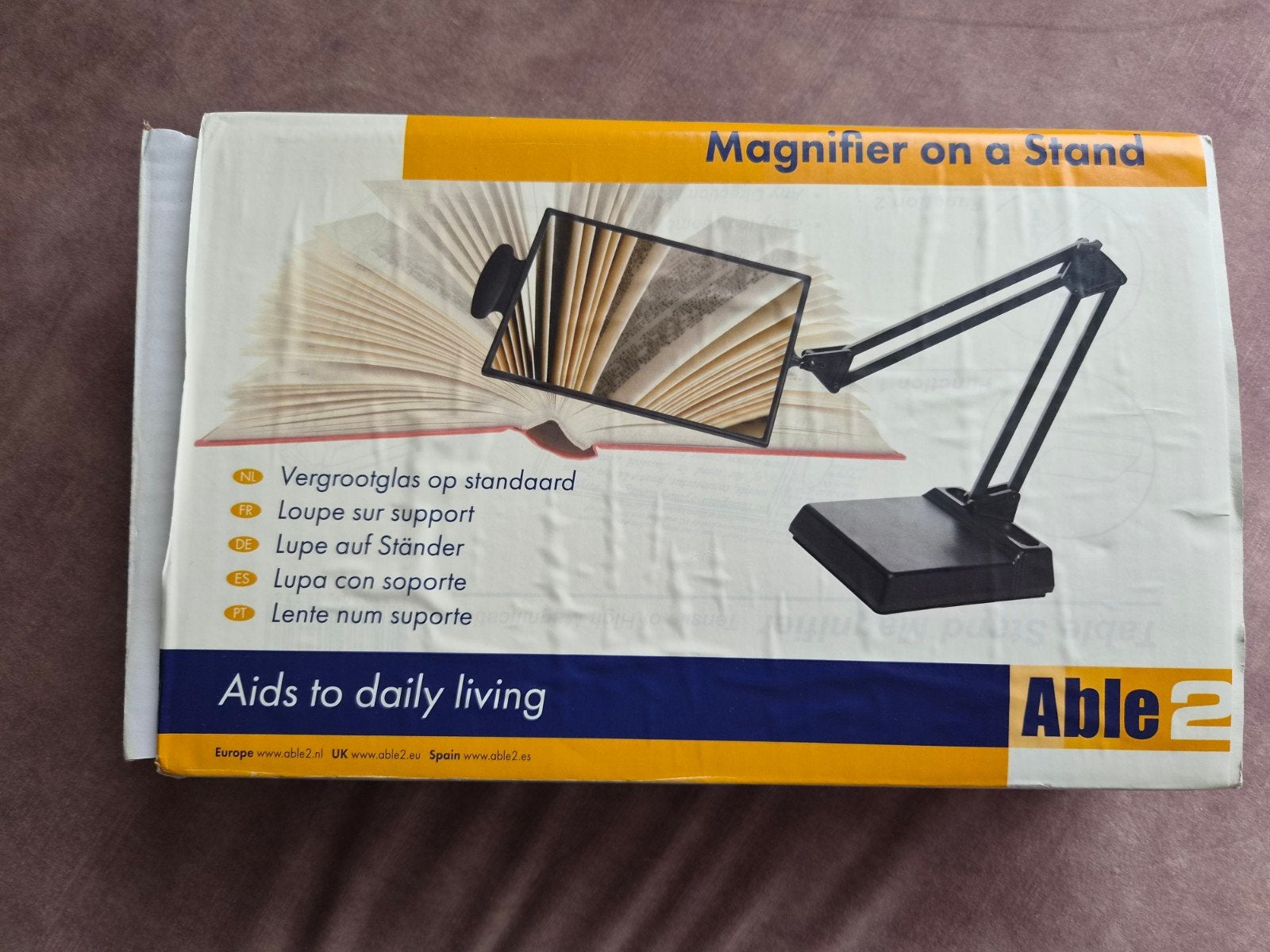 Able2 Vergrootglas op Standaard., Ophalen of Verzenden, Nieuw