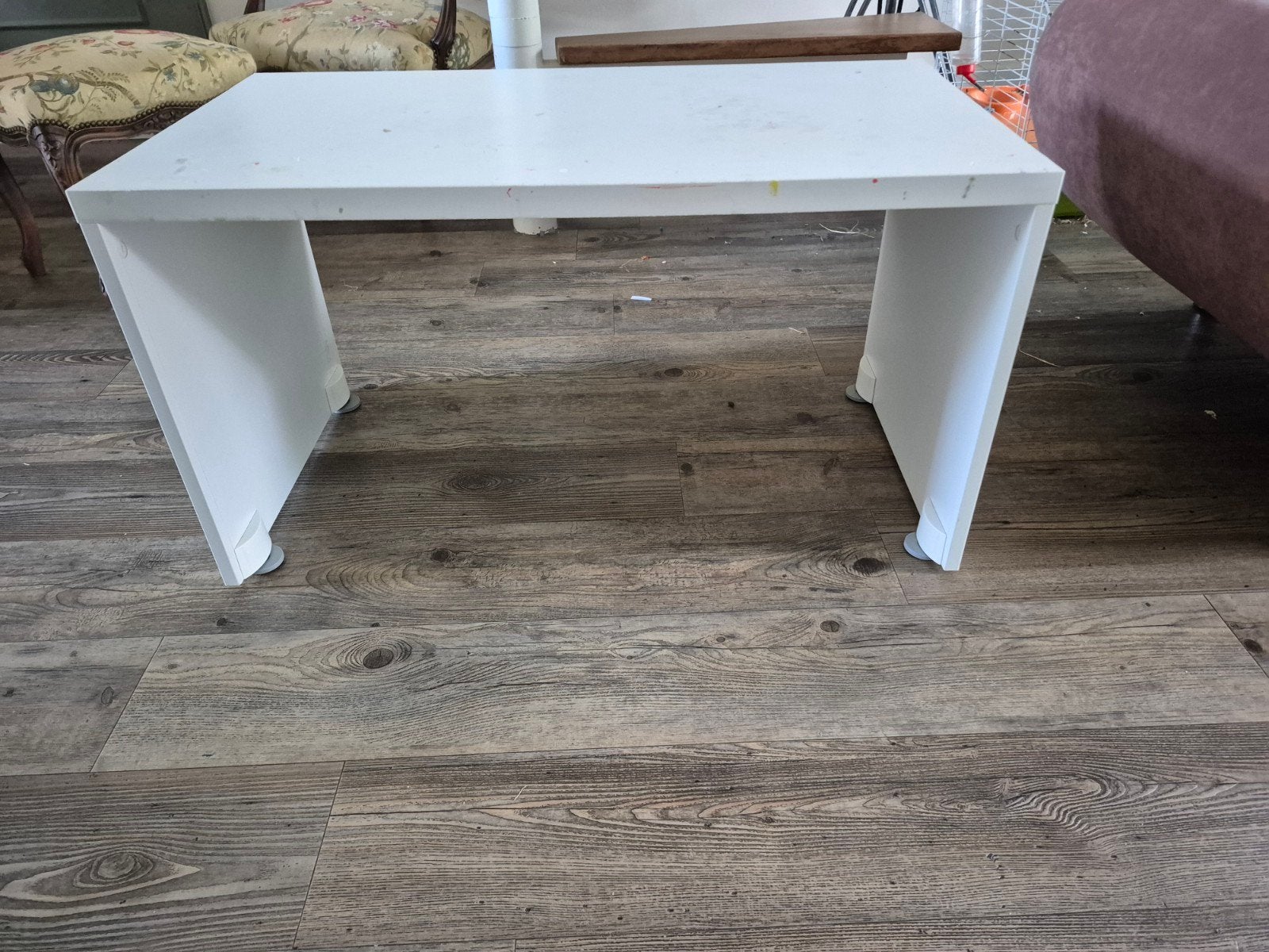 IKEA SMÅSTAD bureau/tafel met gebruikssporen, Ophalen, Gebruikt, 75 cm of meer, 60 cm of meer