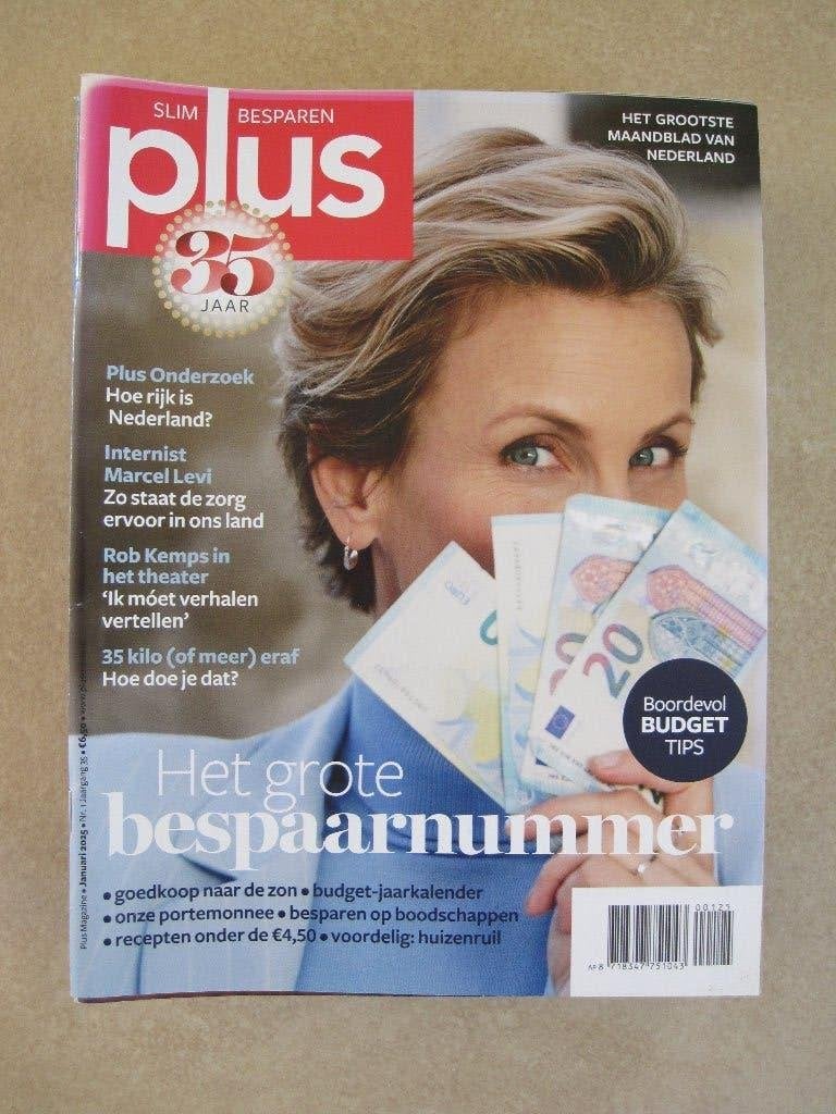 Plus magazine van 2025 met dubbelinterview van Jan Slagter., Ophalen of Verzenden, Zo goed als nieuw, Overige typen