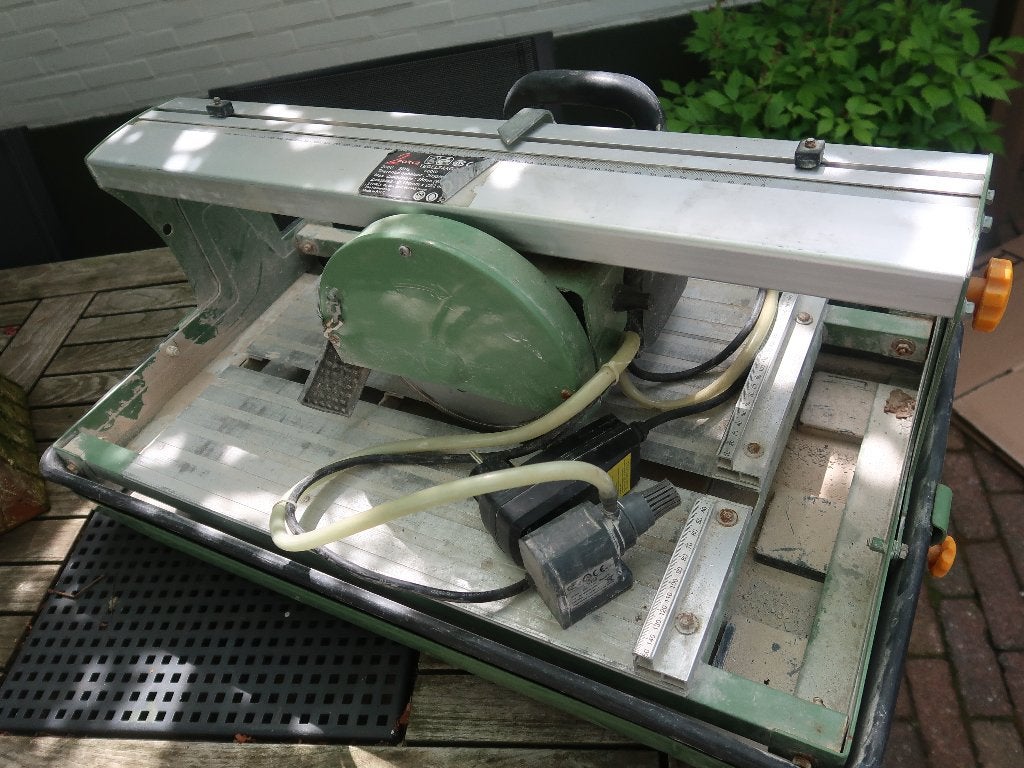 Tegelzaag 2Force 42 cm in goede staat, Doe-het-zelf en Verbouw, Ophalen, Gebruikt, 600 tot 1200 watt, 30 tot 70 mm