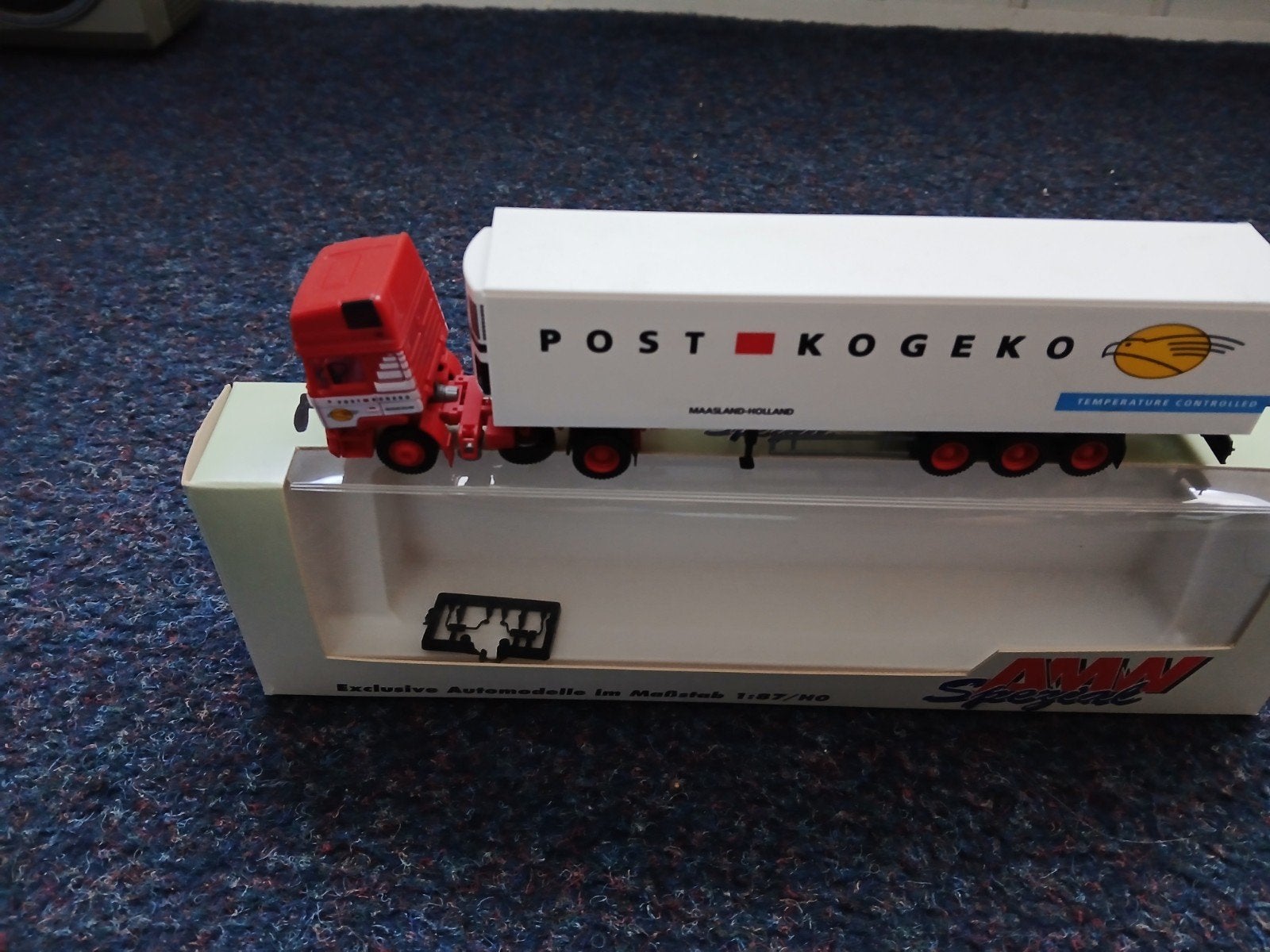 Model 1/87 Man Post Kogeko vrachtwagen, Ophalen of Verzenden, Bus of Vrachtwagen
