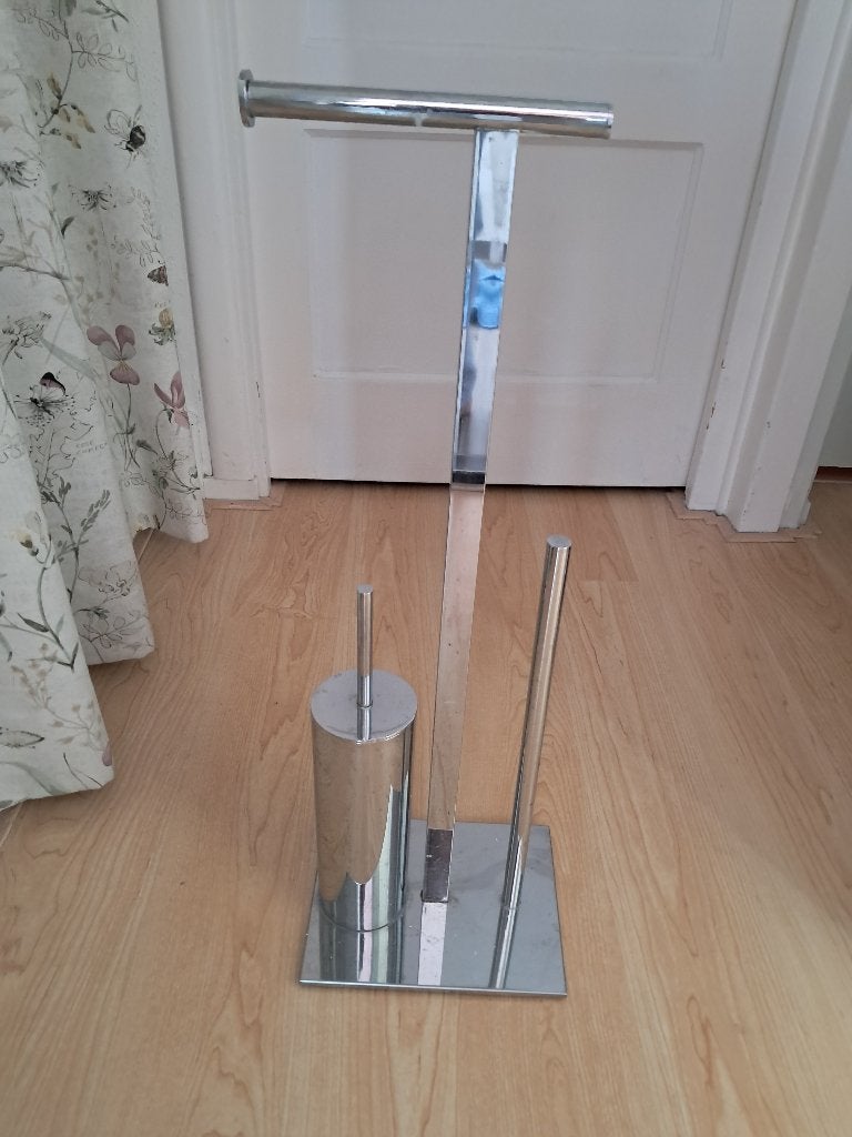 toiletrolhouder borstel, Ophalen of Verzenden, Zo goed als nieuw, Overige typen