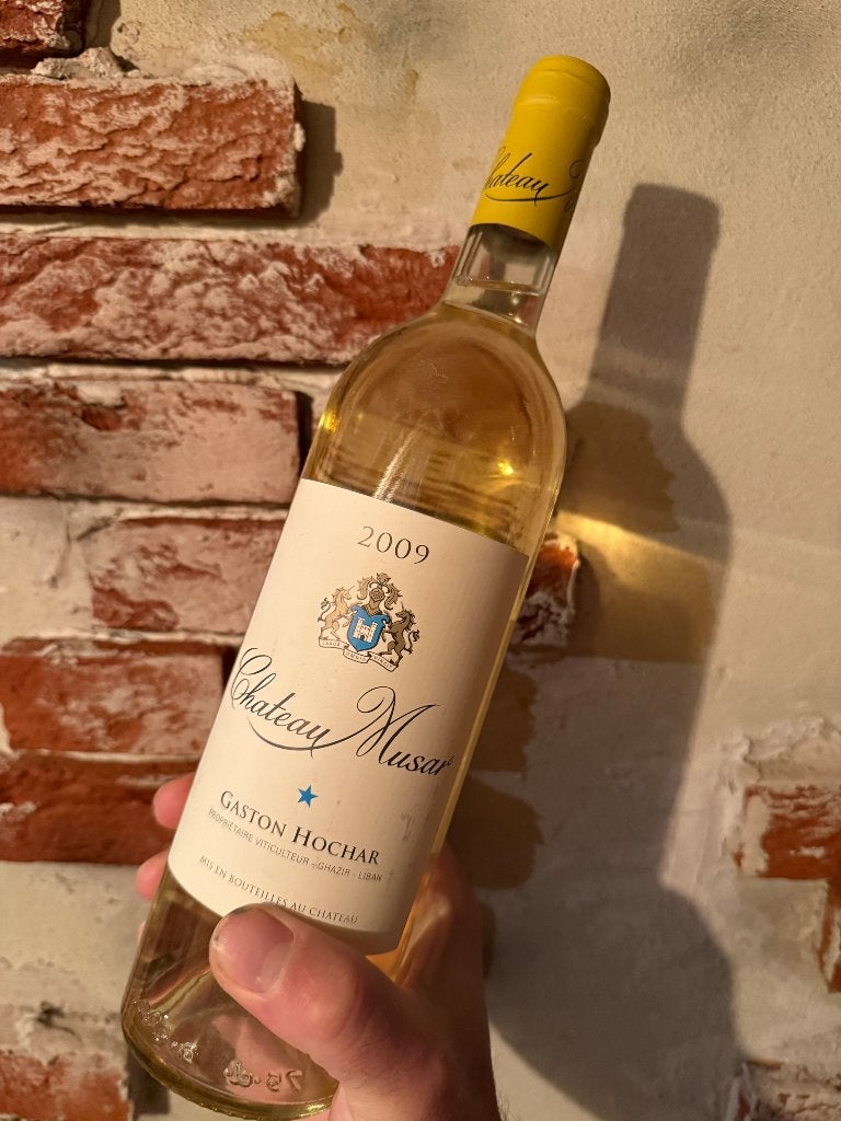 Chateau Musar Blanc 2009, Verzamelen, Ophalen, Frankrijk, Rode wijn