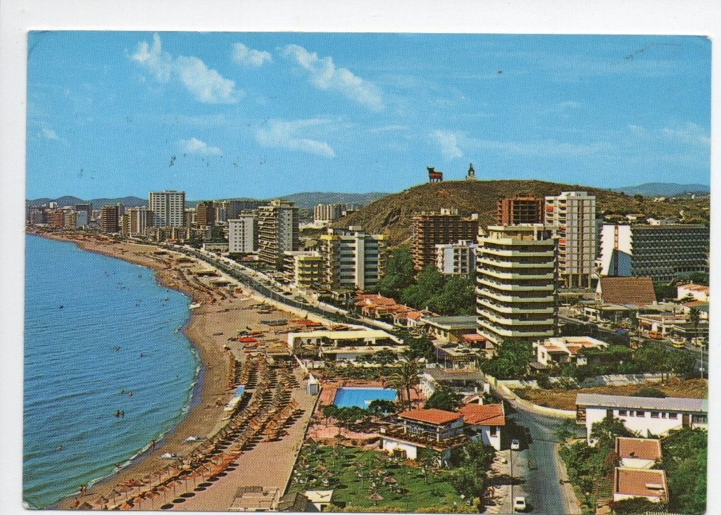 Spanje. Ansichtkaart Fuengirola, Costa del Sol., Ophalen of Verzenden, 1980 tot heden, Gelopen, Spanje