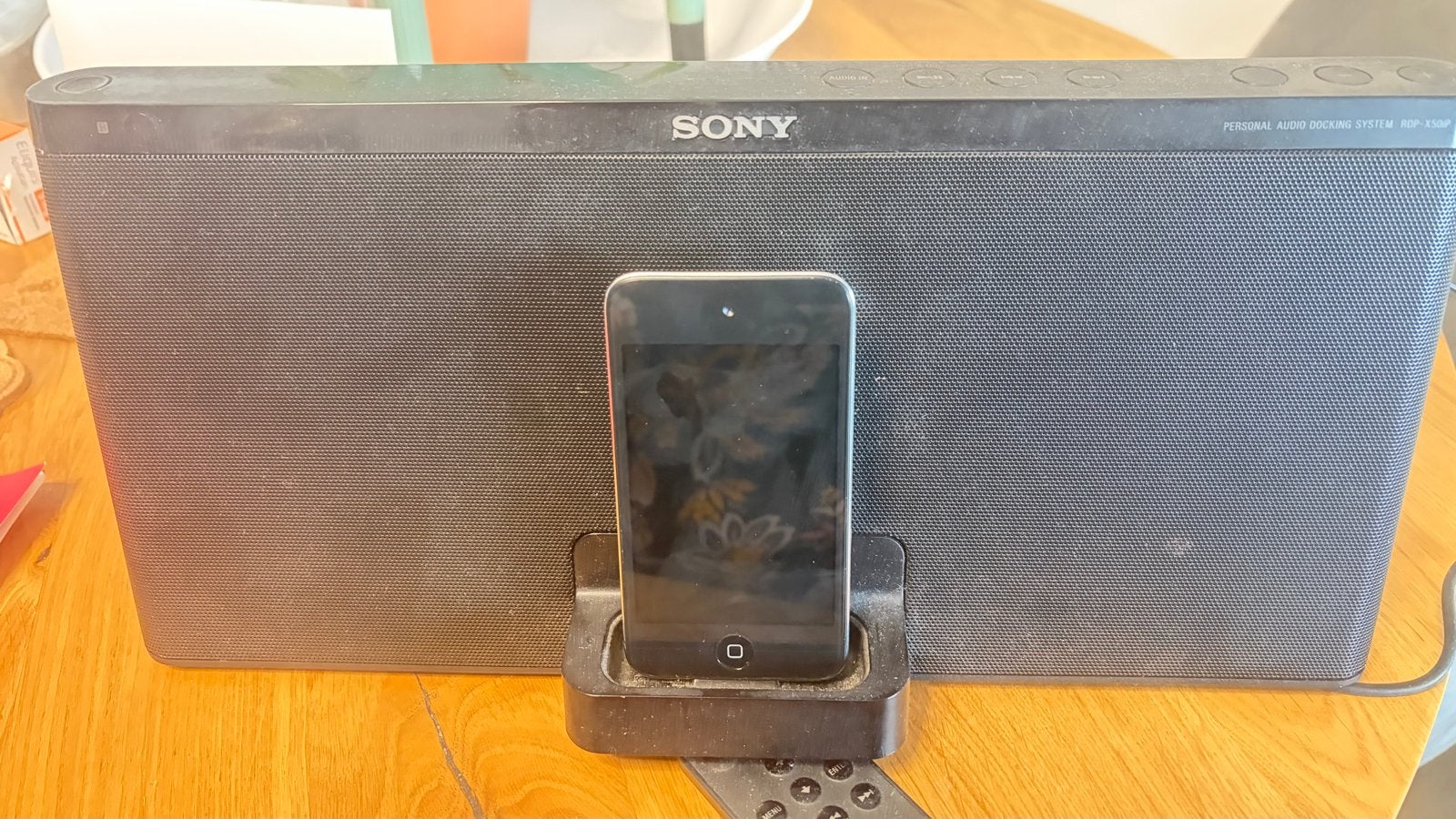 Sony RDP-X50iP Personal Audio Docking System met iPod, Ophalen, Gebruikt, Touch, Zwart
