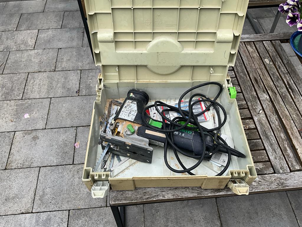 Festo Decoupeerzaag PS 2 E in Systainer, Ophalen of Verzenden, Gebruikt, Decoupeerzaag