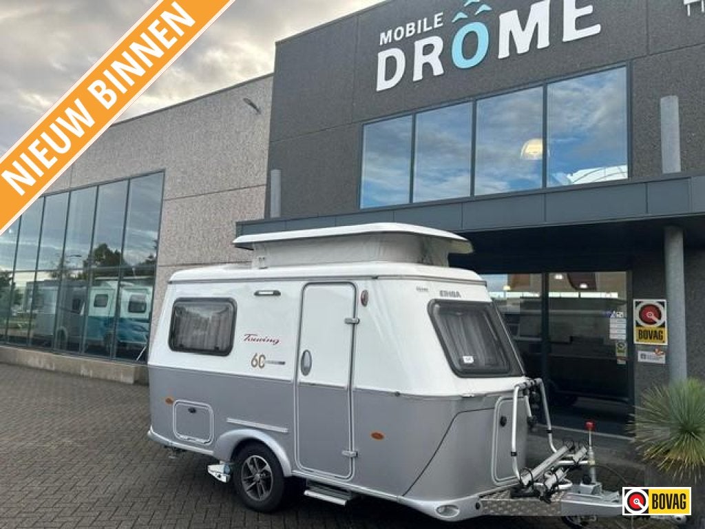 Eriba Touring - 60 Edition 310 MOVER+LUIFEL+FIETSENDRAGE, Standaardzit, Dwarsbed, Bedrijf, Eriba