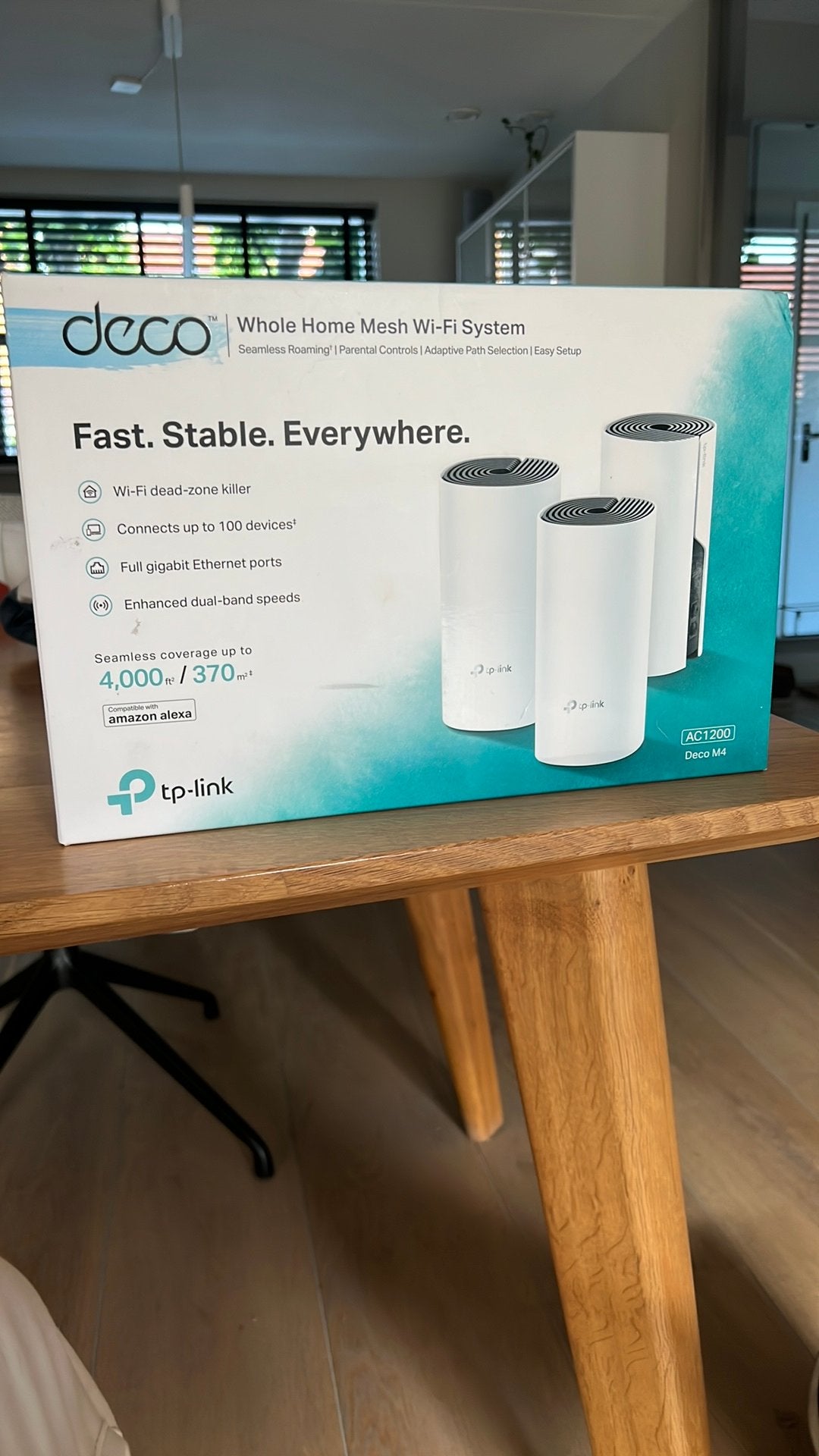 TP-Link deco m4, Computers en Software, Routers en Modems, Ophalen of Verzenden, Zo goed als nieuw