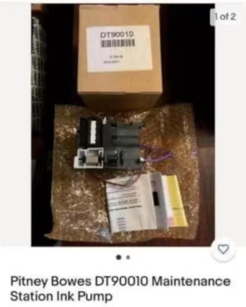 NIEUW! Pitney bowes DT90010 onderhoud inkt pomp € 18,99, Ophalen of Verzenden, Nieuw