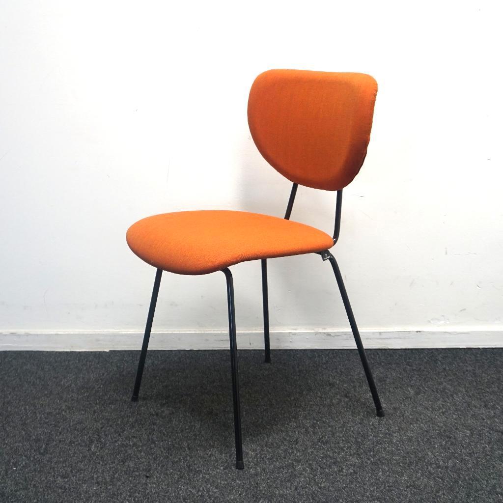 Gispen 101 Design Stoelen |Oranje | Lensvelt | Eetkamerstoel, Gebruikt, Overige kleuren, -, -