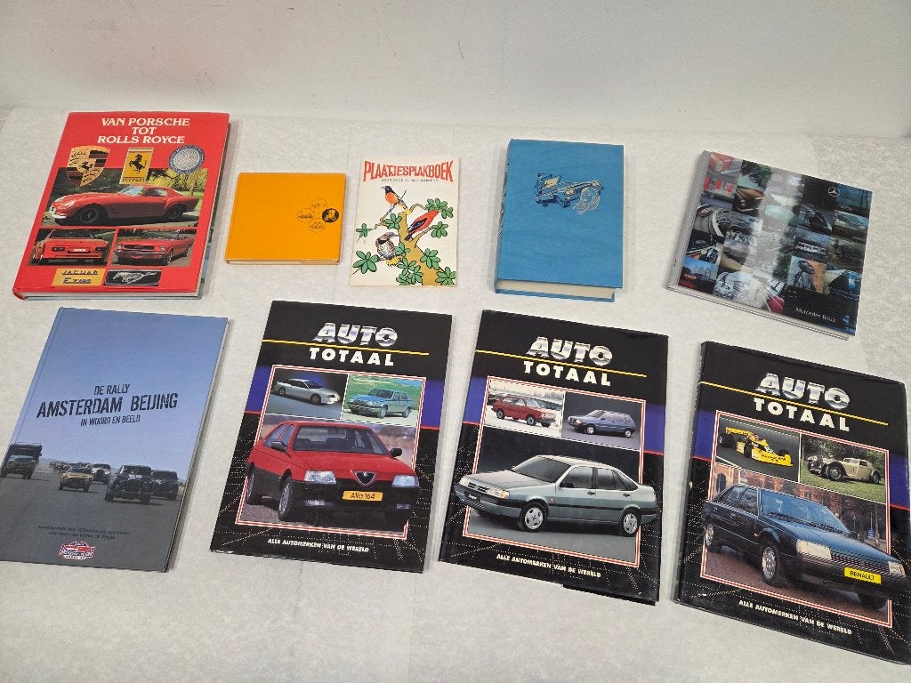 Verzameling oldtimer boeken, Boeken, Auto's | Boeken, Ophalen of Verzenden, Gelezen, Algemeen