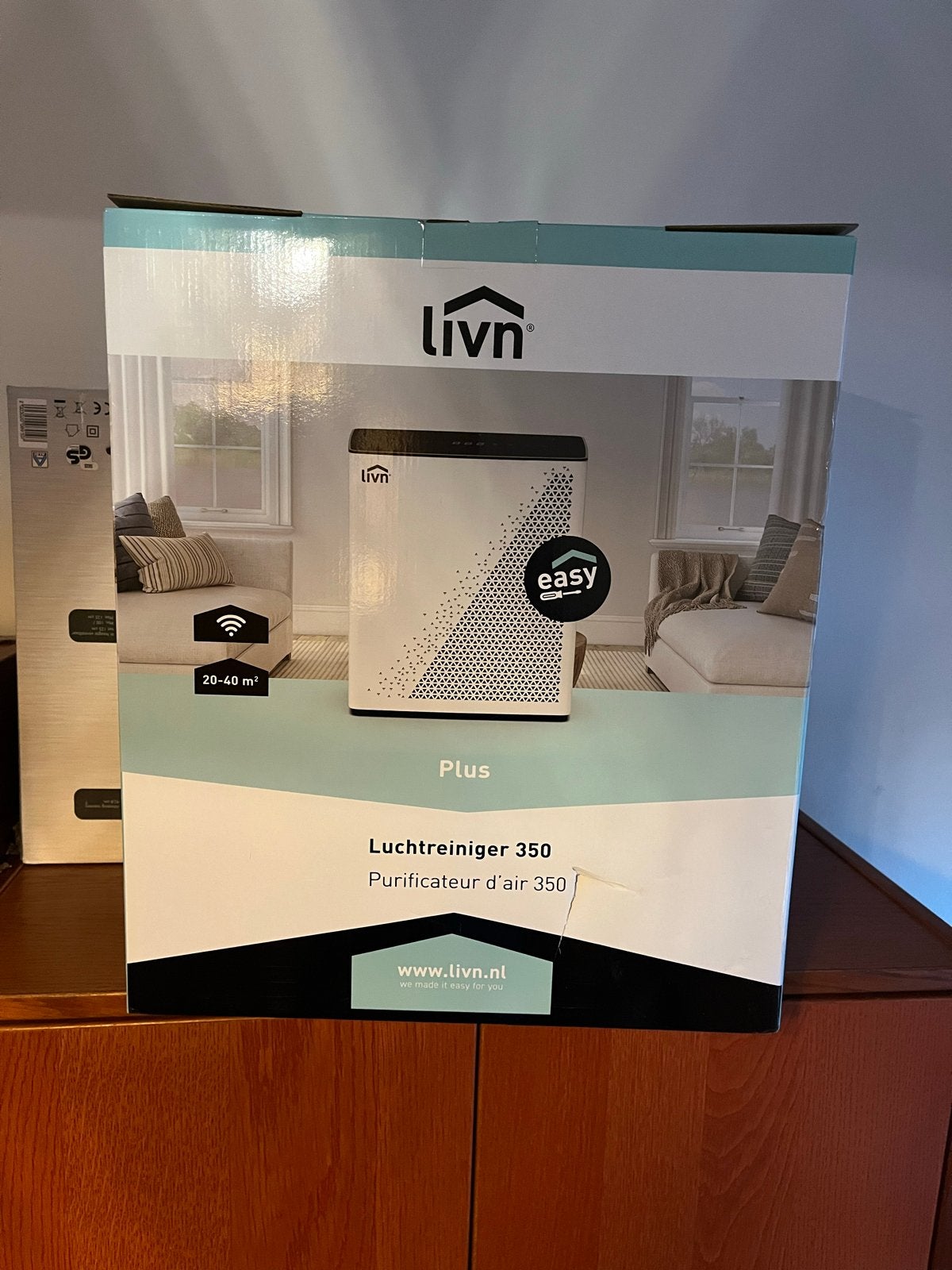 Nieuwe Livn 350 Plus Luchtreiniger (20-40 m²), Ophalen, Nieuw, Luchtreiniger