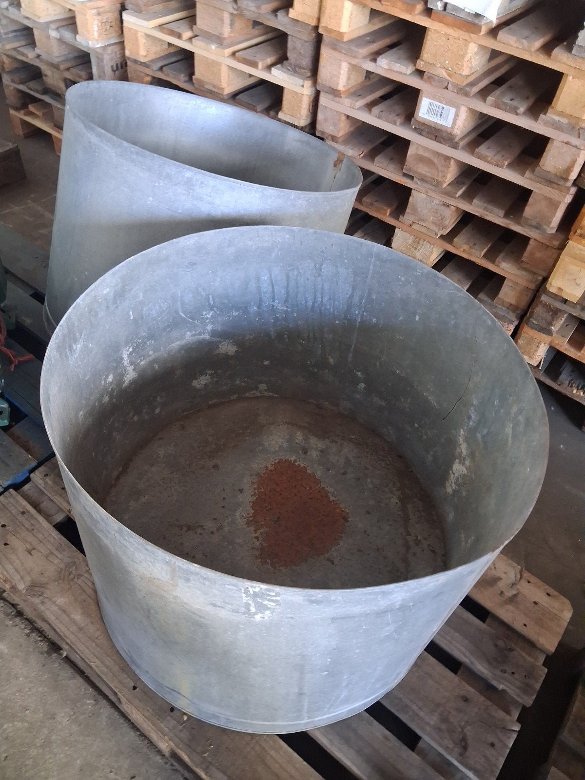 metalen plantenbakken groot, Tuin en Terras, Rond, Nieuw, Ophalen of Verzenden, Metaal