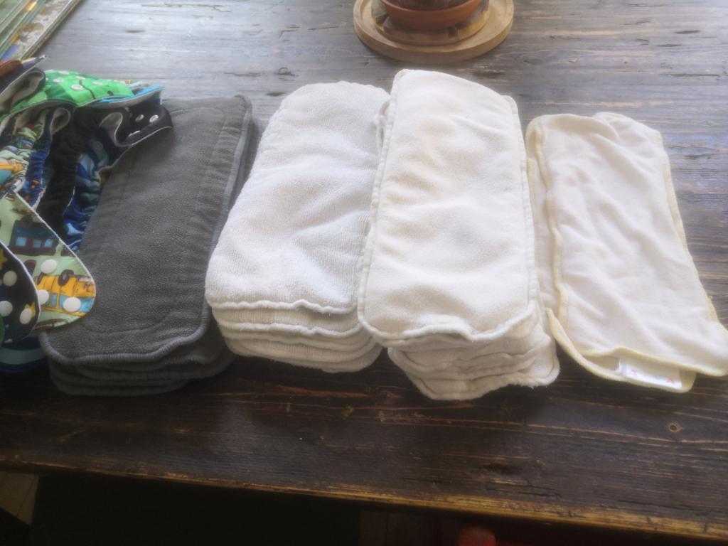Wasbare luiers 14x Alva en happy flute, Ophalen of Verzenden, Gebruikt, Overige typen, Overige merken