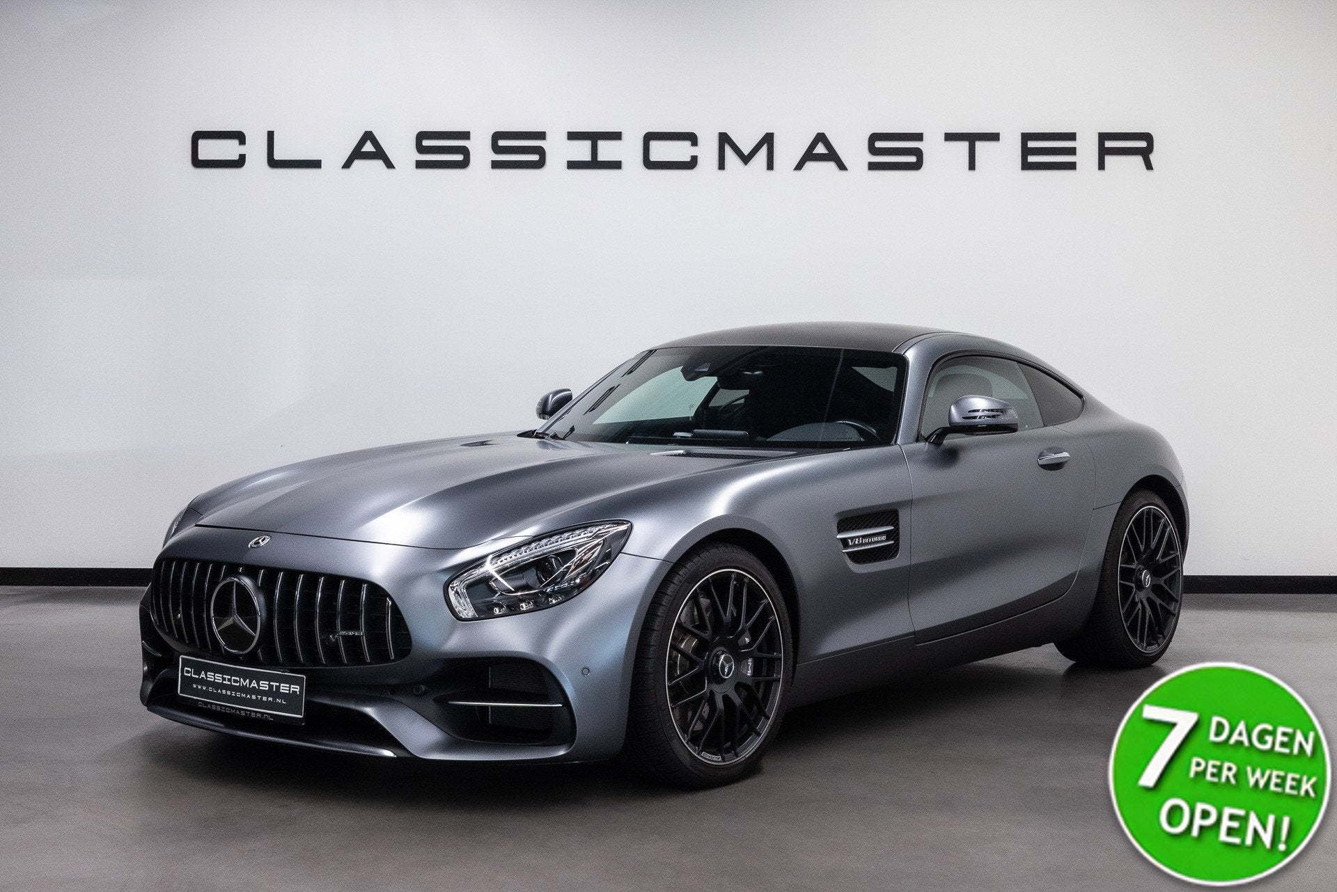 Mercedes-Benz AMG GT 4.0 Btw auto, (€ 74.338,84 Ex B.T.W), Auto's, Mercedes-Benz, Automaat, Dealer onderhouden, Achterwielaandrijving