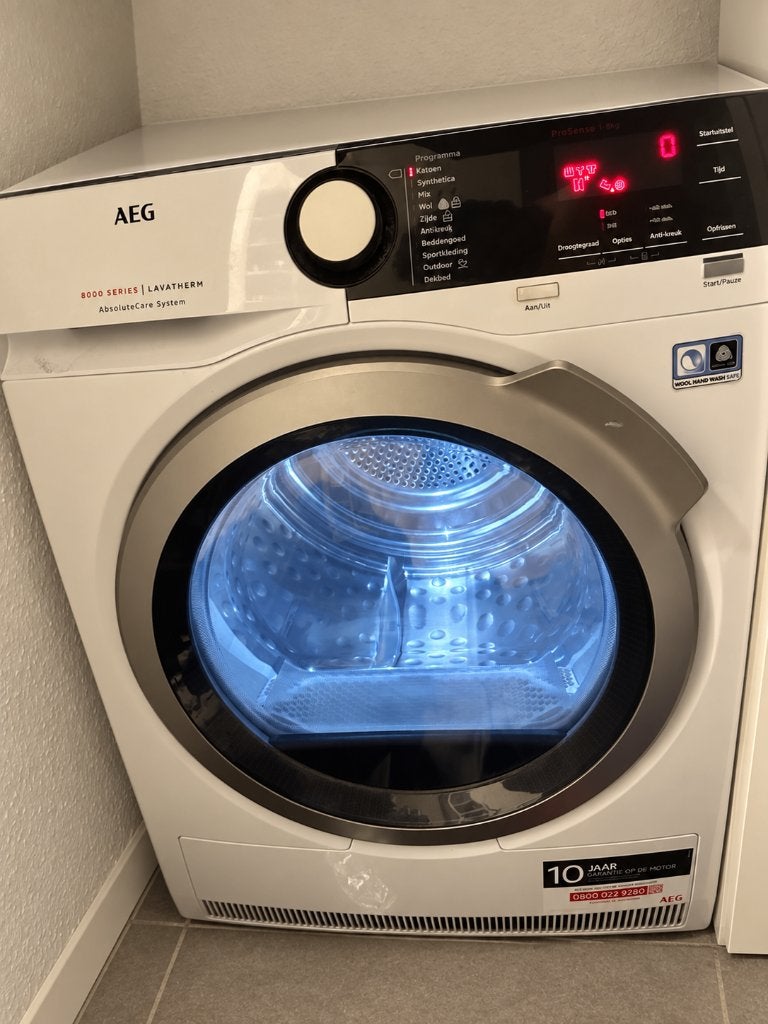 AEG T8DB86ES warmtepompdroger 8 kg A+++ AbsoluteCare
