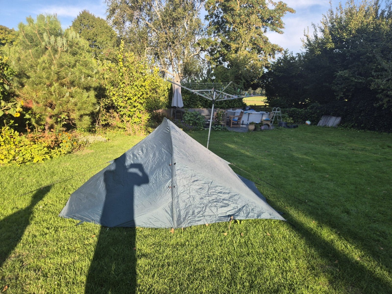 Lichtgewicht eenpersoons tent voor reizen (excl. haringen), Ophalen