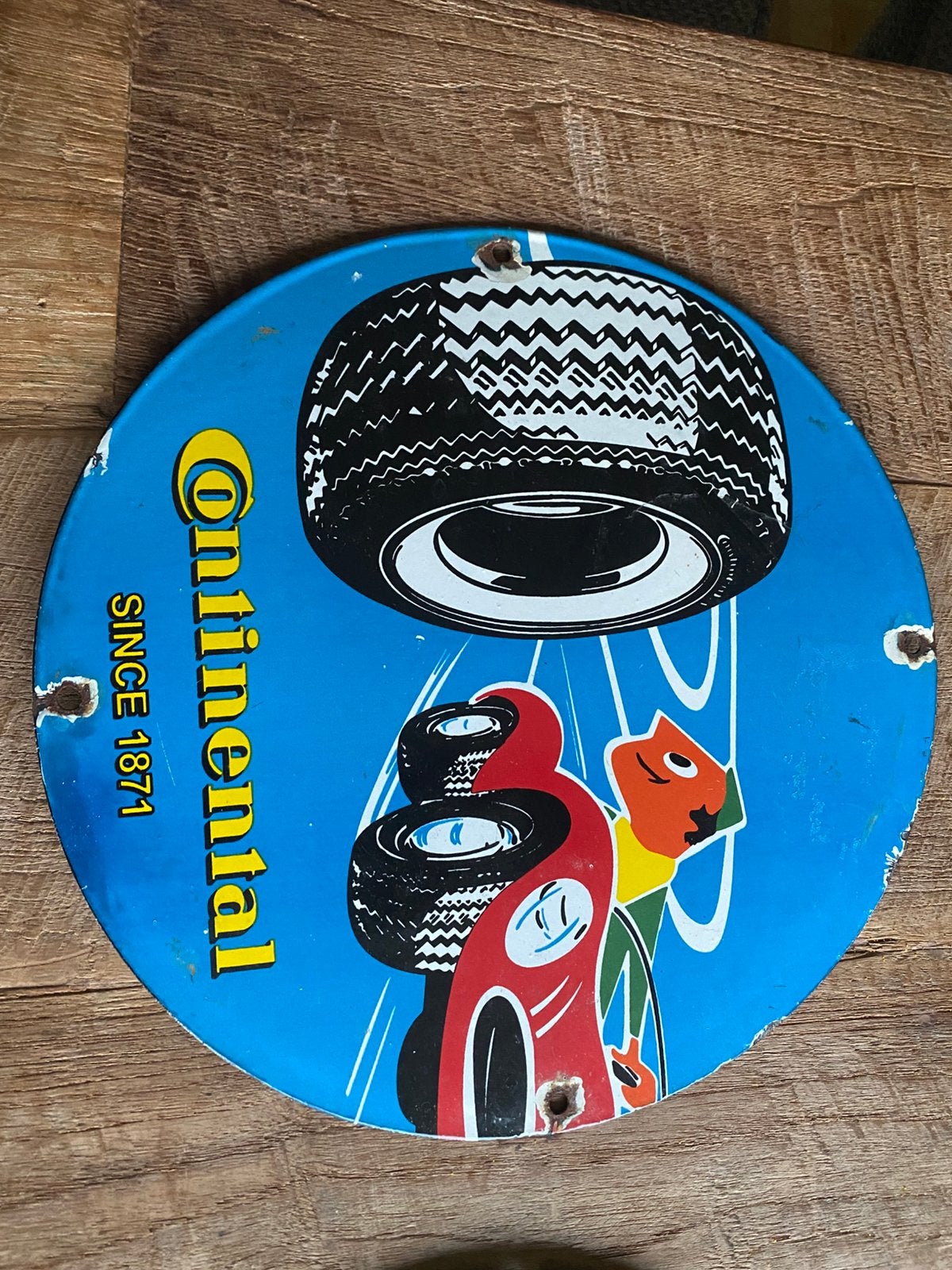 Emaille, Ophalen of Verzenden, Gebruikt
