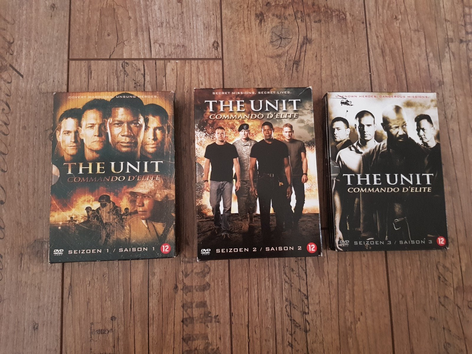 the unit commando delite dvd box 1 / 2 / 3, Ophalen of Verzenden, Zo goed als nieuw, Actiethriller, Nederlands