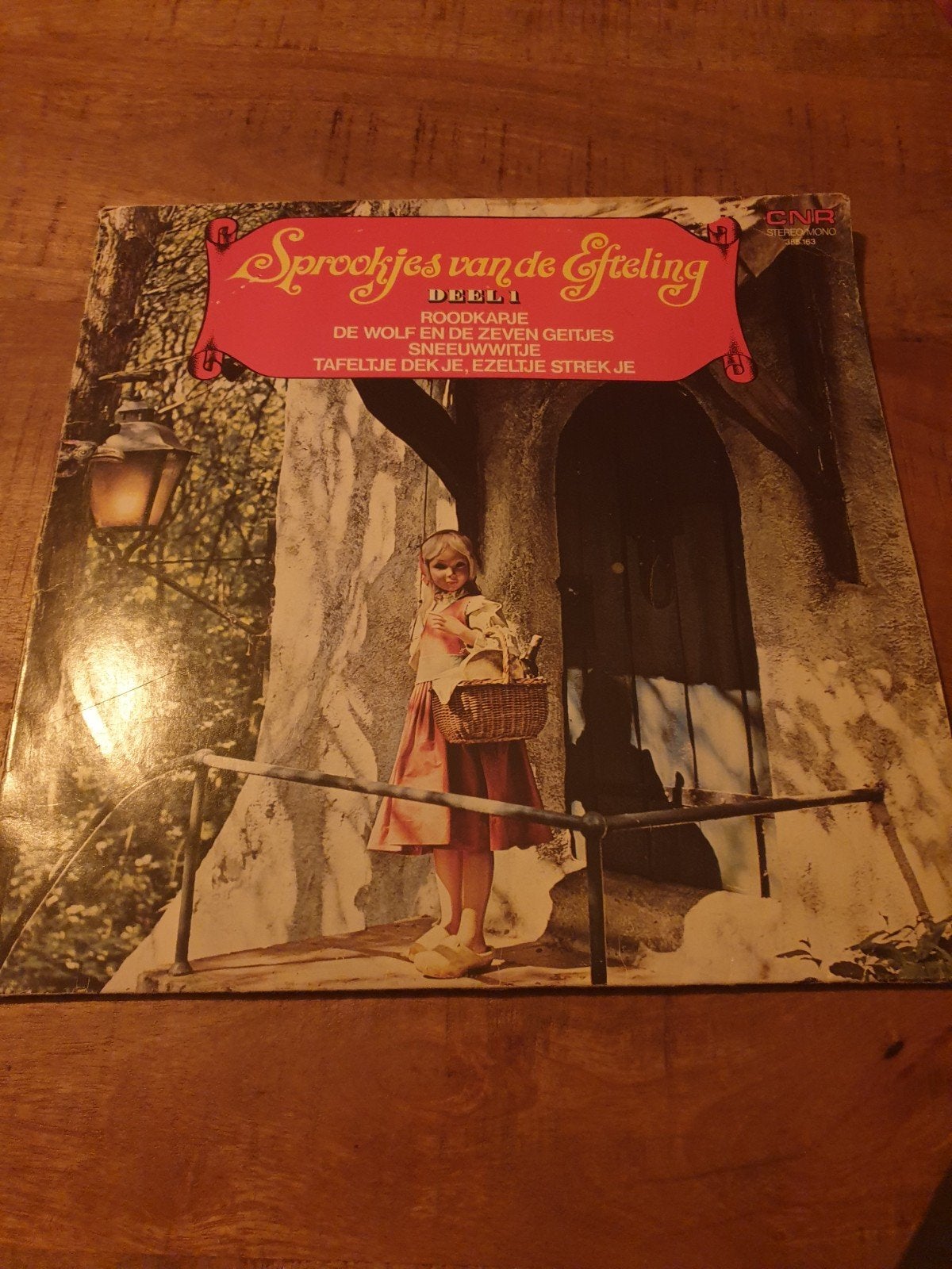 Sprookjes van de Efteling Deel 1 LP - Vintage Vinyl, Ophalen of Verzenden, Gelezen, De Efteling