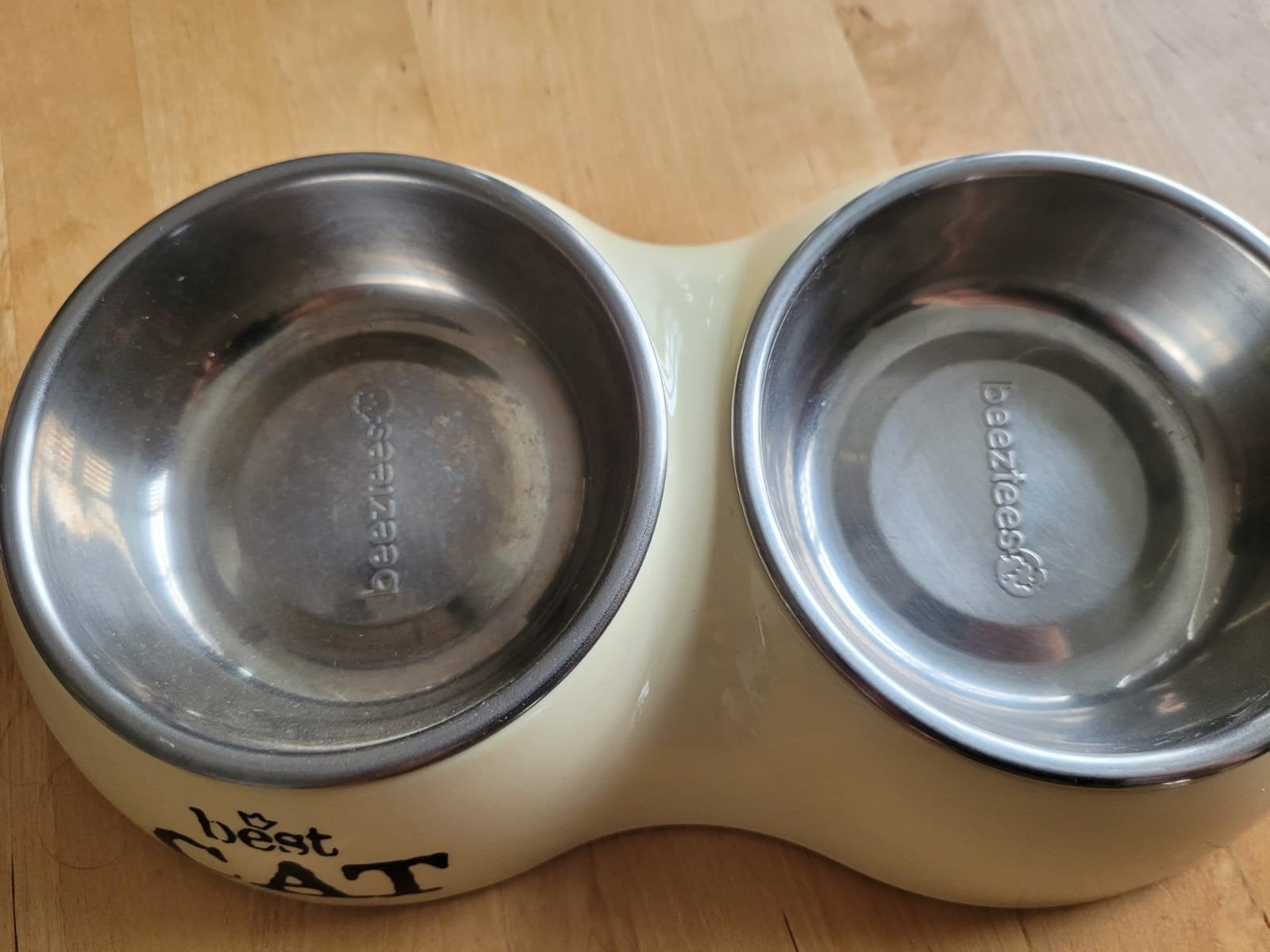 Beeztees kattenvoer en -drink bak cats cat kat katten beezte, Ophalen of Verzenden