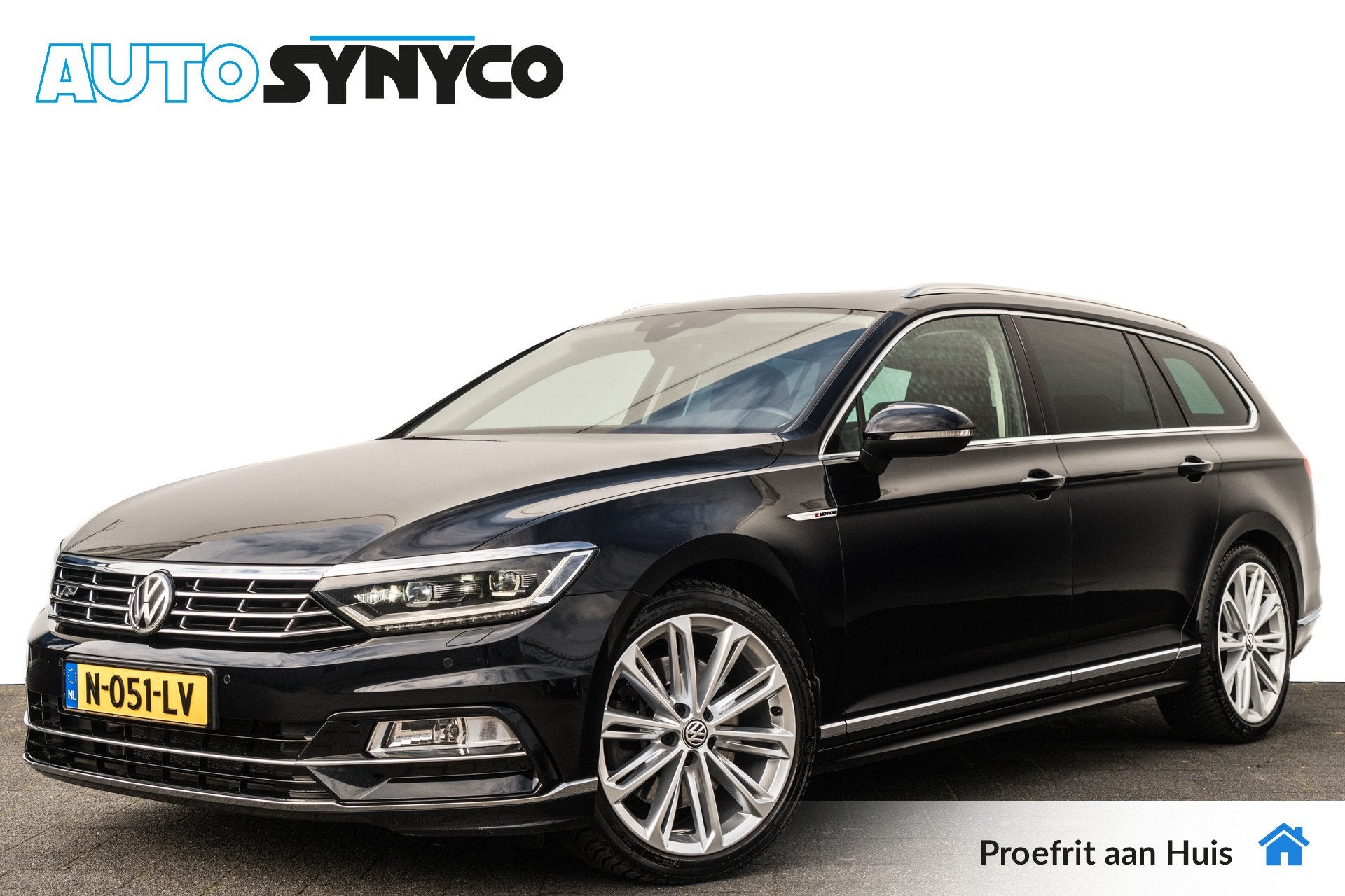 Volkswagen Passat Variant 2.0 BiTDi 4Motion Highline R-Line, Auto's, Volkswagen, Gebruikt, 4 cilinders, Met garantie (alle), Zwart