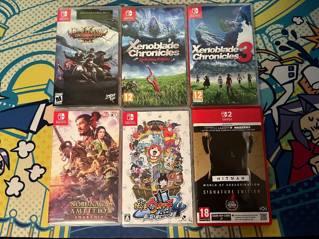 Set van 18 Nintendo Switch Spellen, Spelcomputers en Games, Games | Nintendo Switch, Zo goed als nieuw, 1 speler, Vanaf 3 jaar